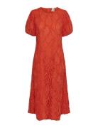 Yasbilo Ss Long Dress - Show Red YAS