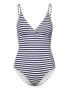 Ibiza Swimsuit Jacquard Navy Missya