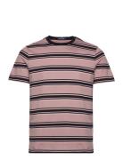 Stripe T-Shirt Pink Fred Perry