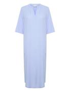 Kamilia Kaftan Dress Blue Kaffe