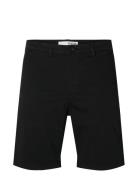 Slhslim-Miles Flex Shorts Noos Black Selected Homme