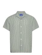 Joreaster Palma Seersucker Shirt Ss Ln Green Jack & J S