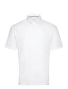 Jprcc Soft Linen Blend Ss Polo White Jack & J S