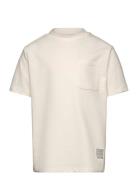 Regular Pocket T-Shirt Cream Tom Tailor
