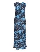 Bliagz P Long Dress Blue Gestuz