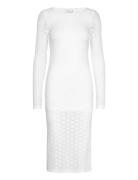 Evora Dress White Grunt