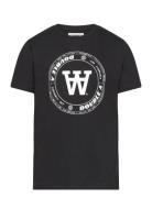 Ola Tirewall T-Shirt Gots Black Double A By Wood Wood
