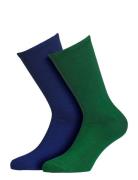 Merino Lifestyle 2-Pack Green Alpacasocks&Co