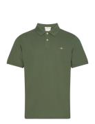 Reg Shield Ss Pique Polo Green GANT