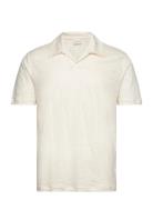 Linen Ss Polo Cream GANT