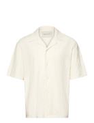 Terry Jacquard Shirt Cream GANT