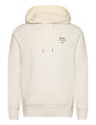 Logo Script Hoodie Cream GANT