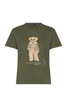 Polo Bear Jersey Tee Khaki Polo Ralph Lauren