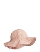 Amelia Stripe Sun Hat Pink Liewood