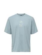 Onsmalik Life Rlx Ss Tee Blue ONLY & SONS