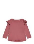 Blouse Ls - Girls Pink Fixoni