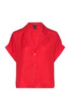 Shirt Lillie Short Sleeve Red Lindex