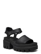 Everleigh Backstrap Sandal Black Black Timberland