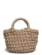 Mini-Braided Basket Beige Mango