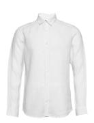 Onskarlo Ls Linen Shirt White ONLY & SONS