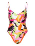 Rio V Neck Piece Patterned Seafolly