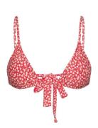 Floral Triangle Bikini Red Mango