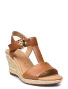 Wedge Sandal Brown Gabor