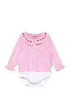 Bernadette - Shirt Bodysuit Pink Hust & Claire