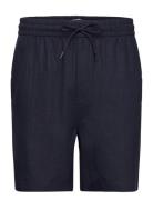 Otto Linen Shorts Navy Les Deux