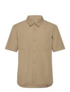 Windham Ripstop Short Sleeve Shirt Lemon Pepper Green Timberland
