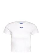 Baby Tee_B White HUGO BLUE