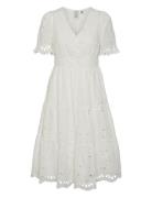 Yaskanikka 2/4 Midi Dress White YAS