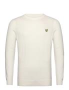 Cotton Merino Crew Jumper White Lyle & Scott