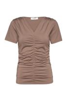 T-Shirt Brown Rosemunde