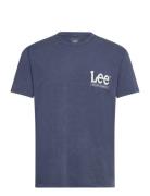 Ss Tee Blue Lee Jeans