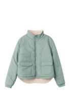 Nlfmorana Short Rev Jacket Green LMTD