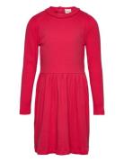 Dress Ls Rib Pink Minymo