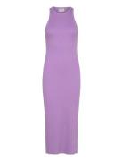 Drewgz Sl Long Dress Purple Gestuz