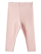 Rib Leggings Maddy Pink Wheat