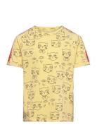 Cathlethes Aop Ss Tee Yellow Mini Rodini