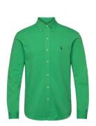 Featherweight Mesh Shirt Green Polo Ralph Lauren