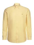 Custom Fit Oxford Shirt Yellow Polo Ralph Lauren