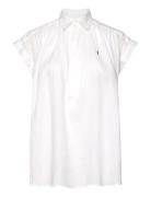 Linen Popover Shirt White Polo Ralph Lauren