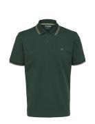 Slhdante Sport Ss Polo Noos Green Selected Homme