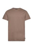 Sid Basic T-Shirt Brown J. Lindeberg