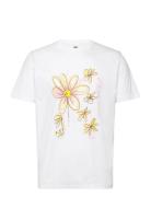 Ace Daisy T-Shirt Gots White Double A By Wood Wood