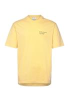 Printed Cotton-Blend T-Shirt Yellow Mango