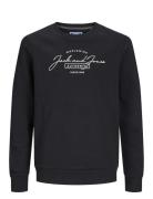 Jjferris Sweat Crew Neck Jnr Black Jack & J S