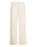 Straight Pleat Jeans Arletita Beige Mango