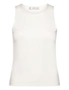 Top With Satin Details White Mango